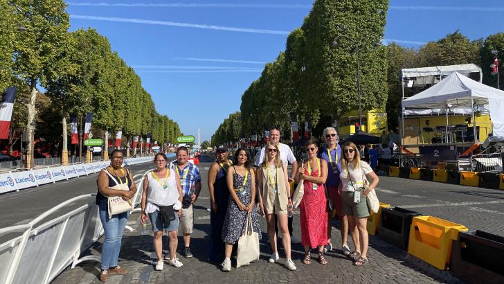 #TourdeFrance 2022 – Les membres du Club aux premières loges
